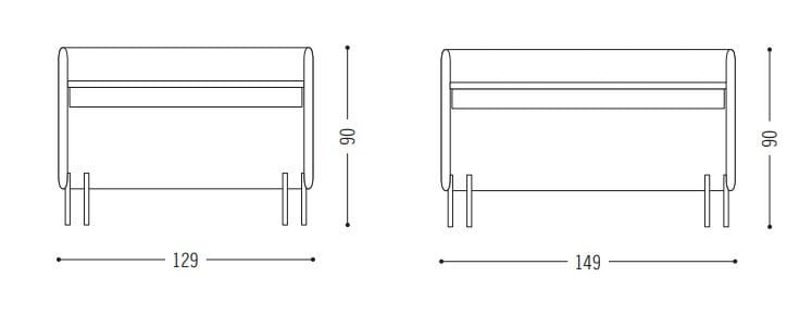 Рабочий стол из шпона с системой люверсов COR Floater ARCH-00032857 - Вид №2