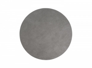 98865 HIPPO antracite-grey подстановочная салфетка круглая, диаметр 30 см, толщина 1,6 мм;LIND DNA