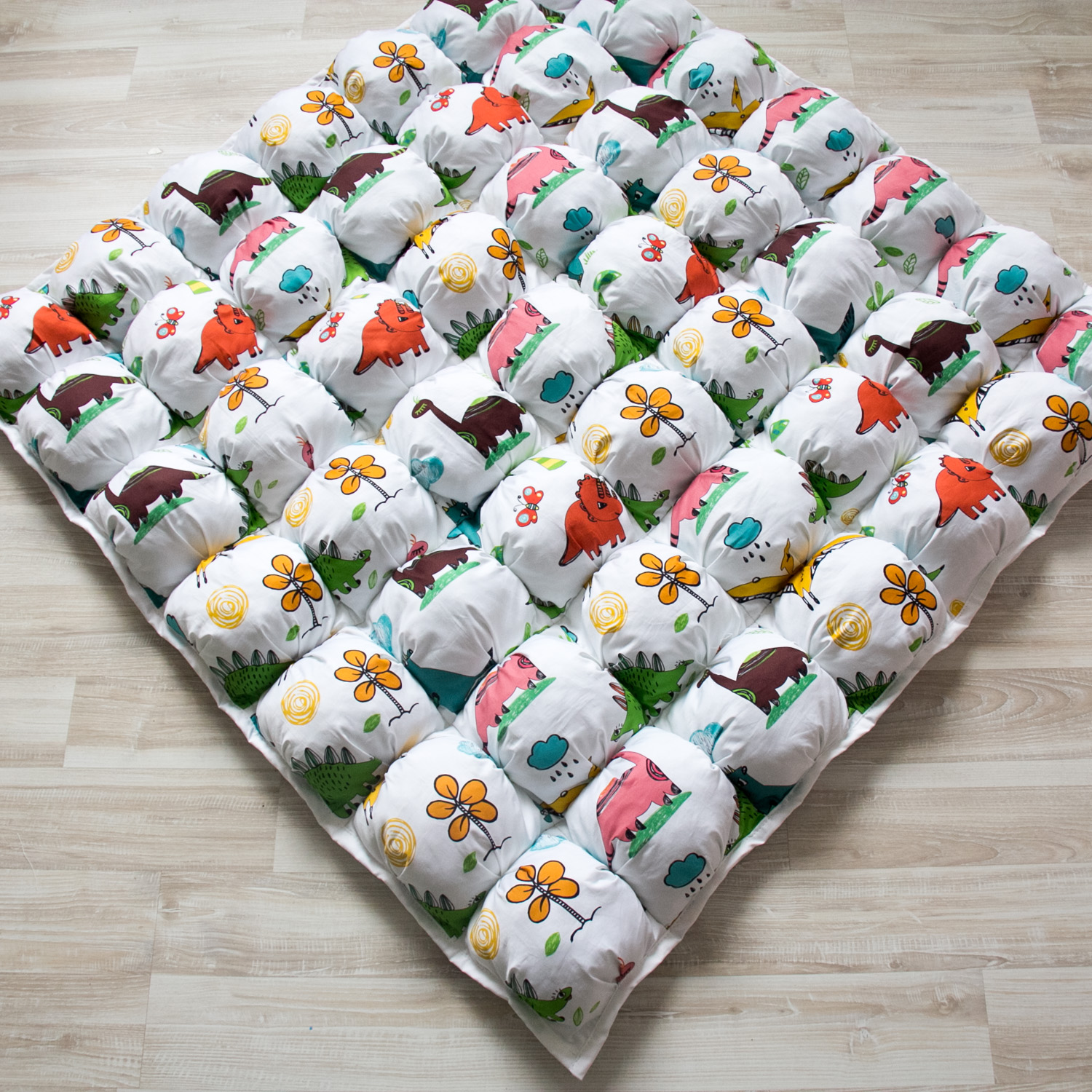 Коврик Бомбон для вигвама Dino VAMVIGVAM DINO 281579 Красный;желтый;зеленый Santreyd - Вид №1