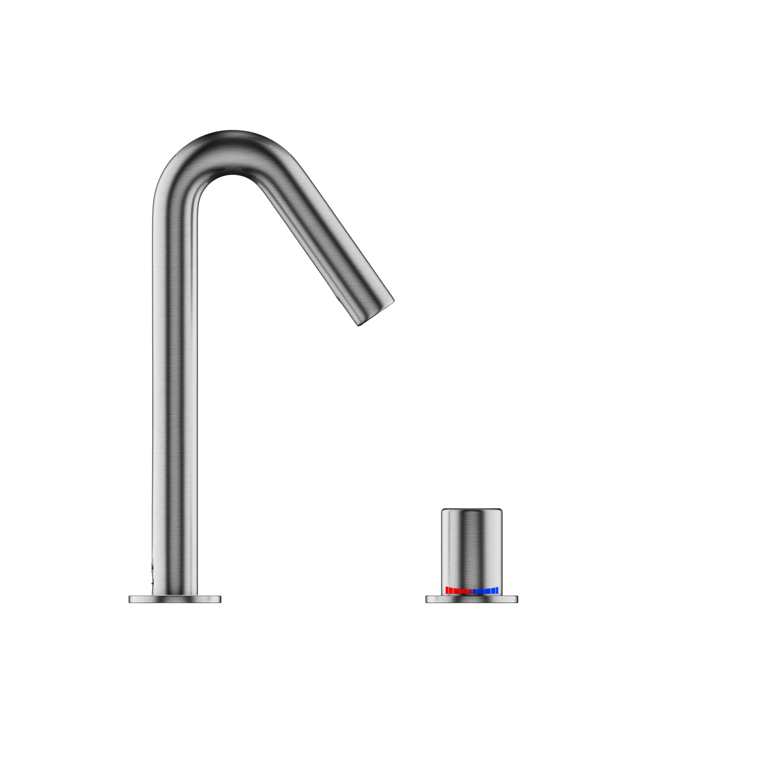 R321-S Сенсорный смеситель с палубным монтажом и рычагом регулировки температуры Duten 
