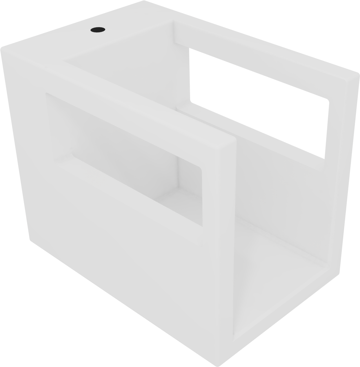 GLCEBI011 Консоль приставная для установки чаши биде GSG CERAMIC GLASS