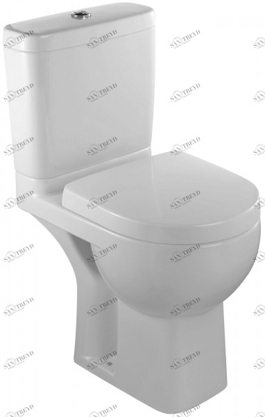 18557K-00 Компакт унитаз с бачком Белый Jacobdelafon ODEON UP Франция JACOB DELAFON