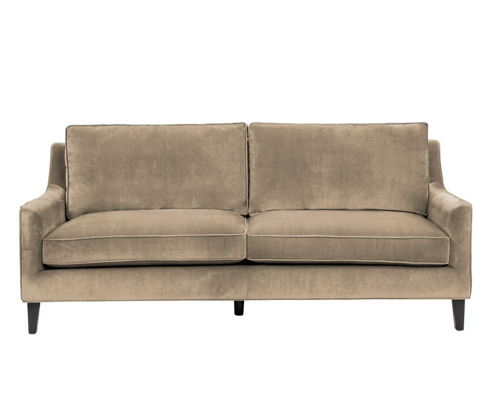 Диван Triangle Gold by James Soares прямой бежевый ICON DESIGNE TRIANGLE 096829 Бежевый  - Вид №1