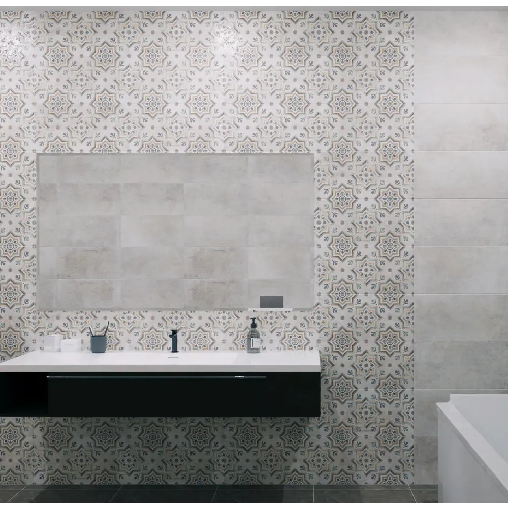 Настенная плитка Axima Кама Узор 30x60 см 1.62 м² матовая цвет разноцветный STLM-2116722 - Вид №4