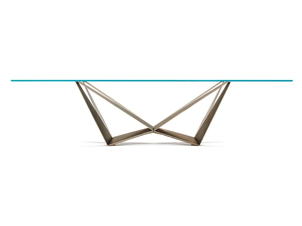 Прямоугольный Хрустальный стол Cattelan italia Скорпио ARCH-00121392