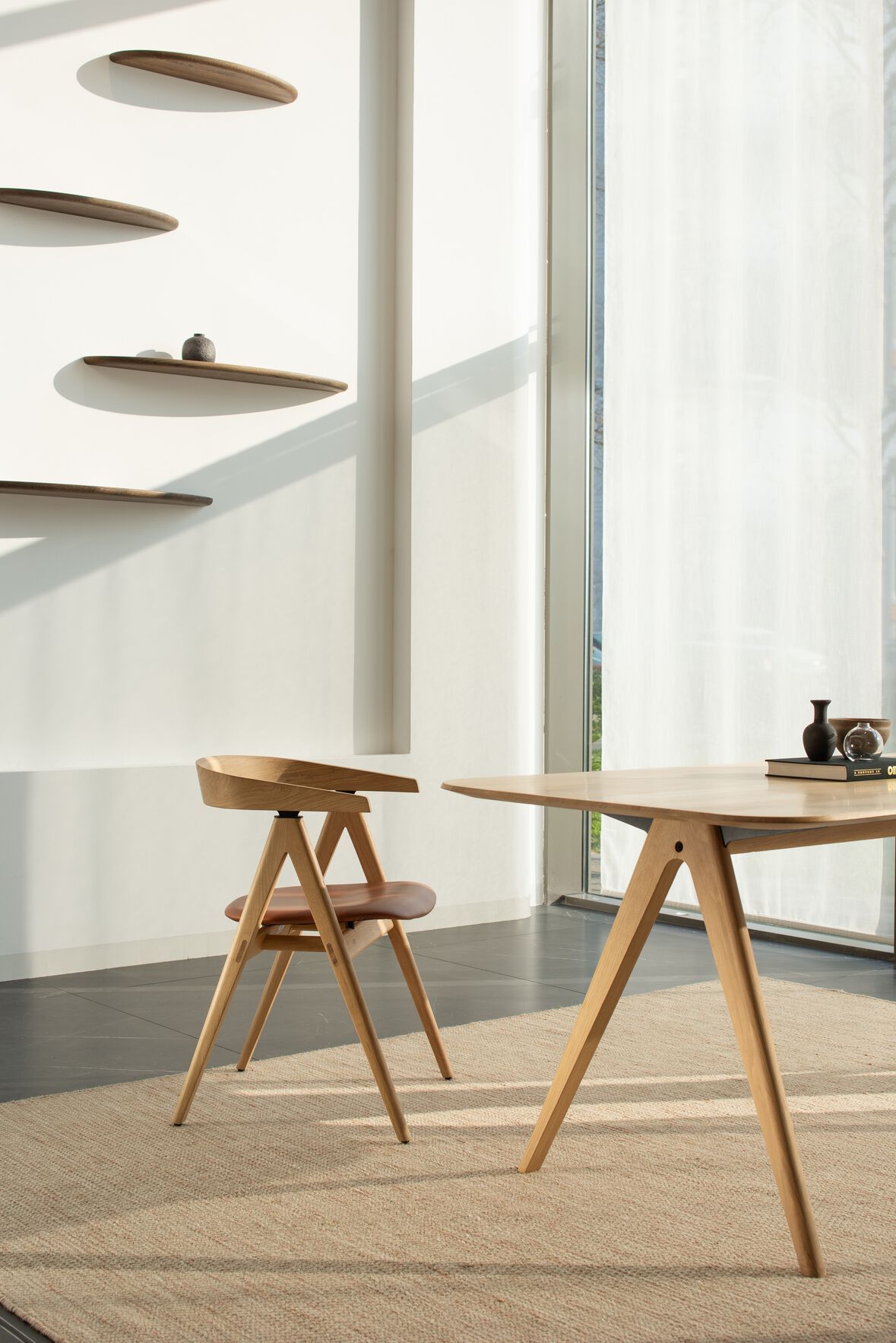 Полка из массива дерева Gazzda Mu ARCH-00103307 - Вид №14