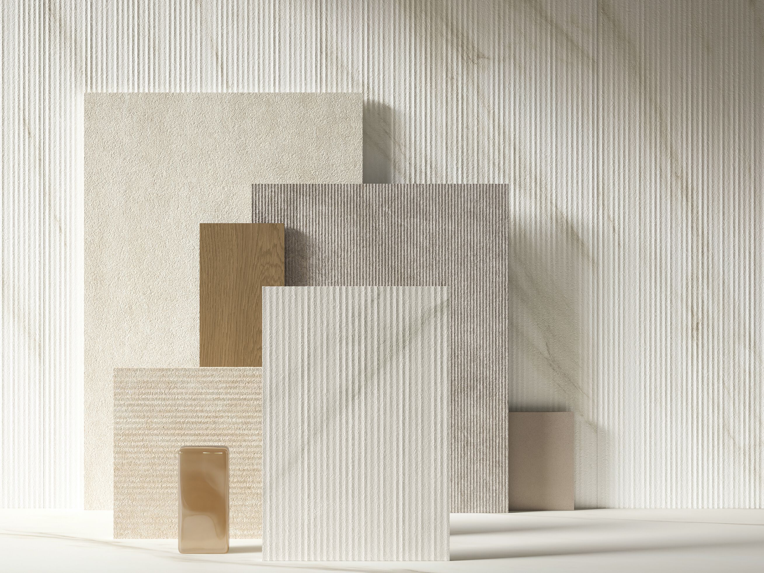 Трехмерная облицовка керамогранита с мраморным эффектом для интерьера Atlas Concorde ARCH-00125054