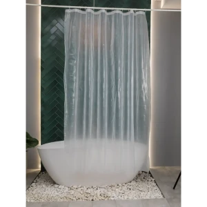 Штора для ванной с кольцами Swensa Bee 3D 180x200 см EVA цвет прозрачный