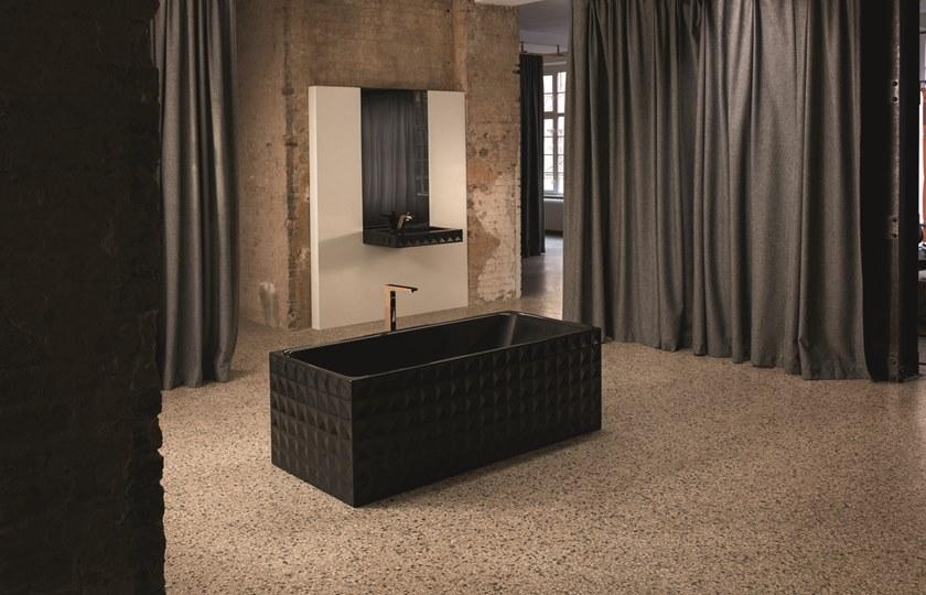 Bette Отдельностоящая прямоугольная стальная ванна Betteloft ornament midnight sun-id-1382603 - Вид №1