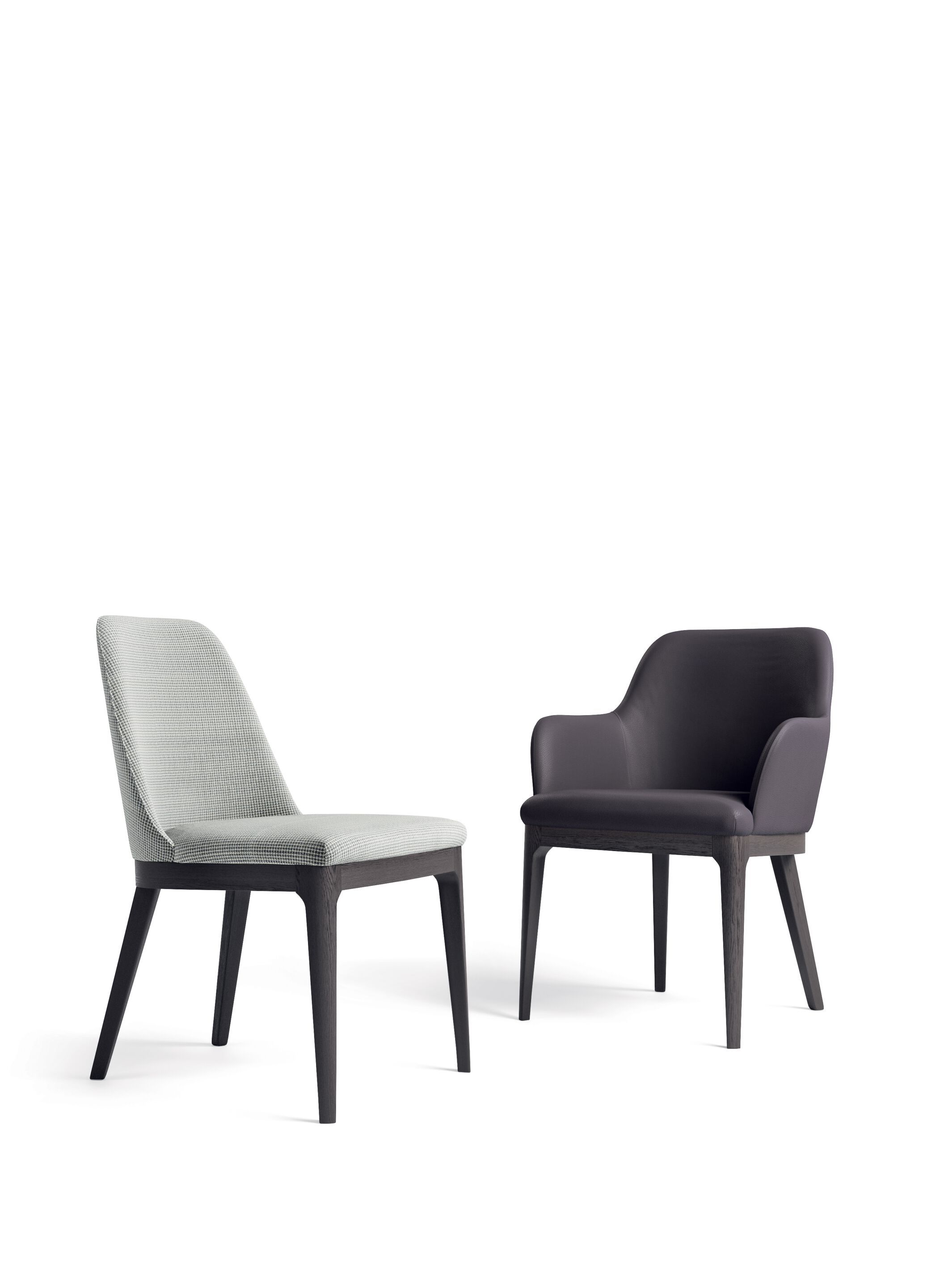 Кожаный мягкий стул с подлокотниками Kico Living Complements ARCH-00117292 - Вид №1