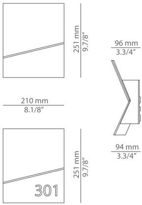 Estiluz Аппликация светодиода Più A-3320l - Вид №6