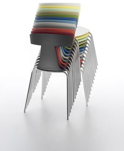 Plank Штабелируемый стул из полипропилена Remo sun-id-1496724 - Вид №5