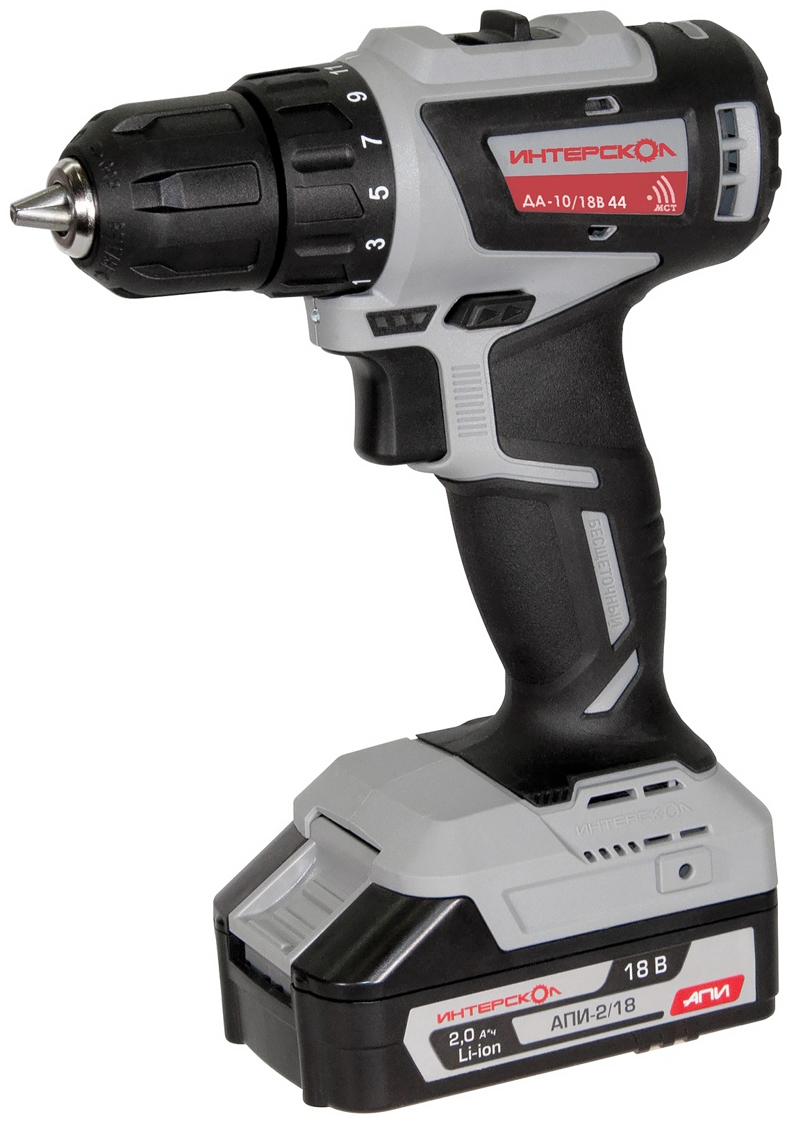 Дрель-шуруповерт Интерскол МиниМАКС ДА-10/18В 44 18V 5466537 STDN-0061417
