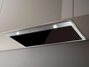 FABER Встроенная вытяжка из нержавеющей стали и стекла с классом всасывания по периметру c