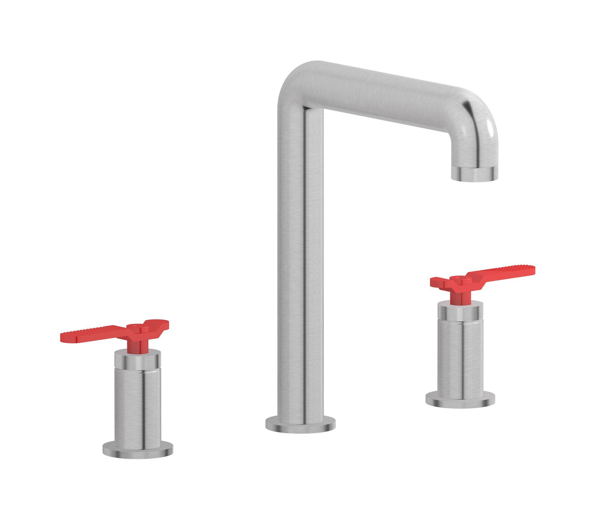 Смеситель для раковины с 3 отверстиями для пола с автоматическим сливом IB Bold ARCH-00122073 - Вид №21