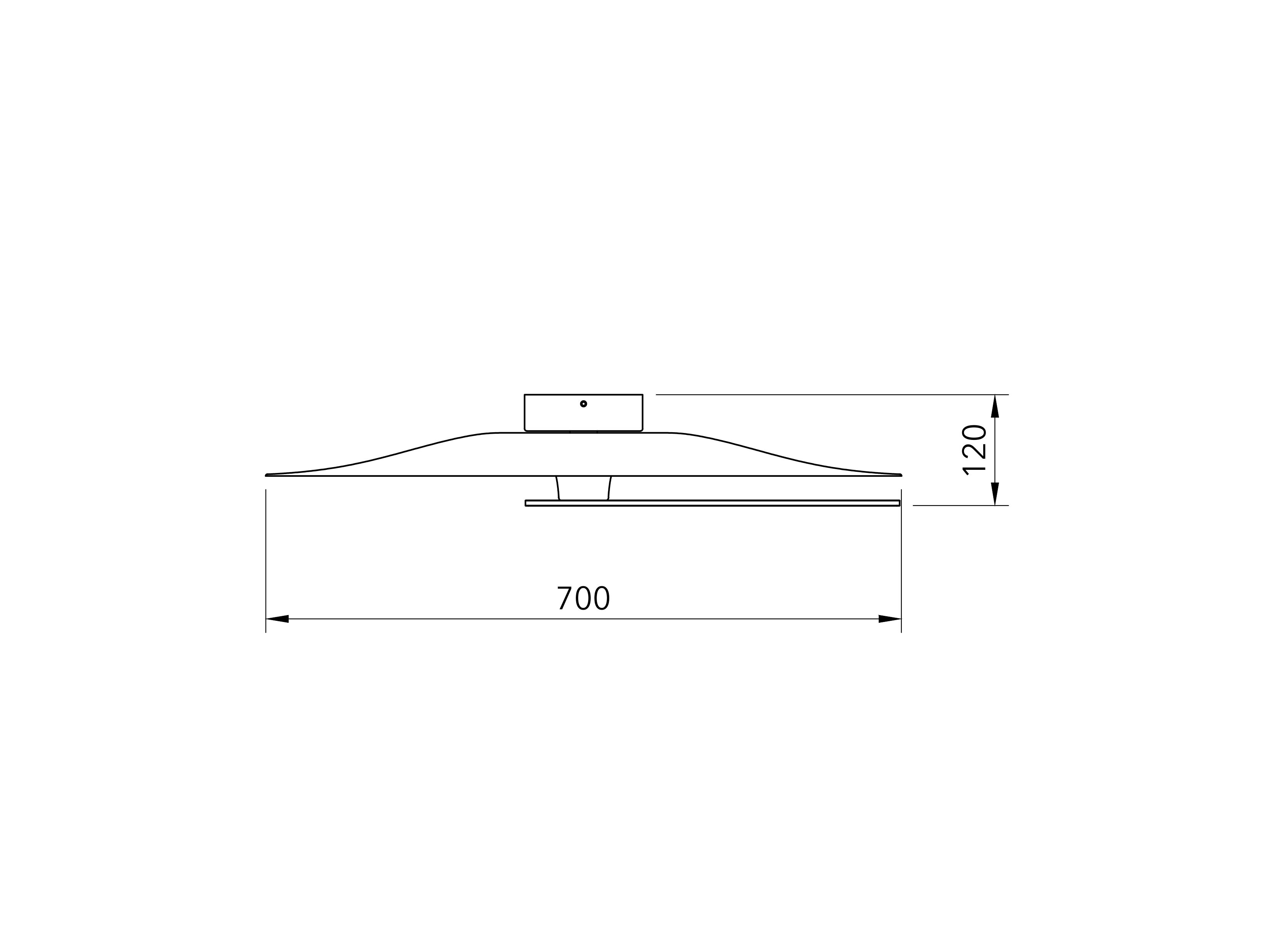Светодиодный потолочный светильник из стекловолокна Hind Rabii солнечные часы ARCH-00131446 - Вид №4
