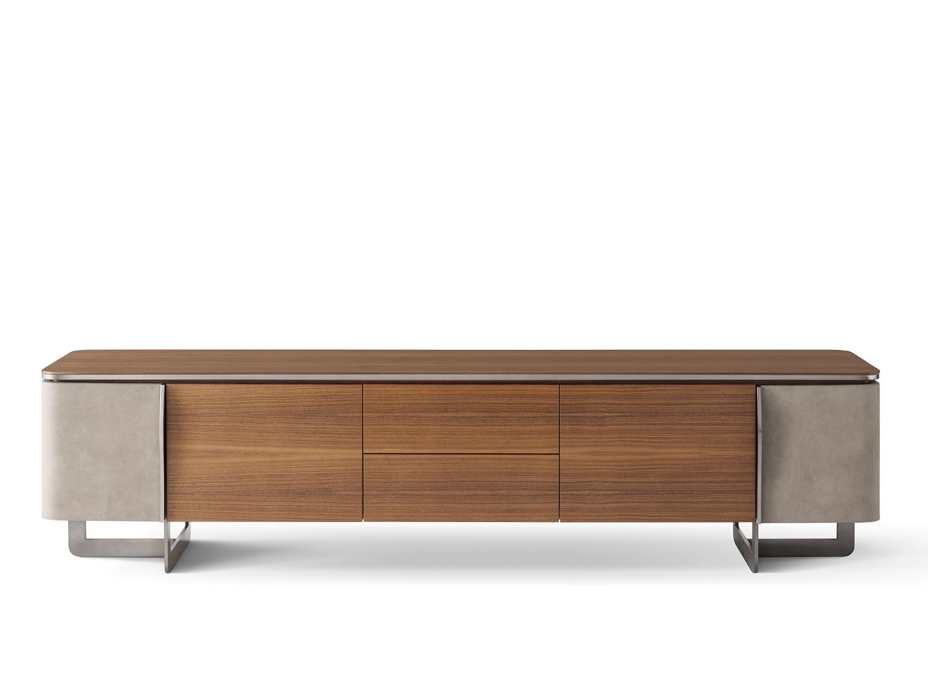 Деревянный двухсторонний низкий сервант OAK New York Suite ARCH-00030249