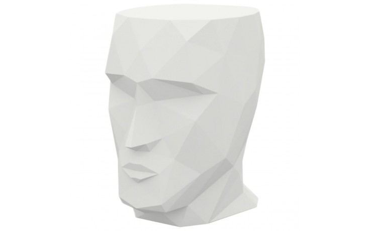 070100 Табурет матовый белый Vondom Adan