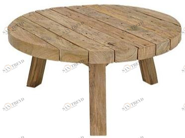 cbdesign Круглый садовый столик из тика Woo system sun-id-1465731