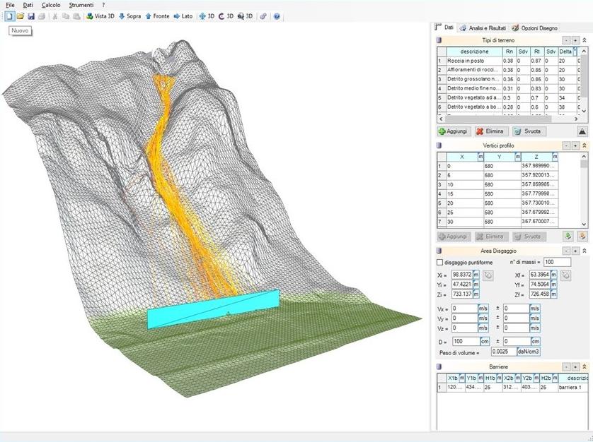 CDM Dolmen Программное обеспечение для расчета трехмерного камнепада sun-id-1388109 - Вид №7
