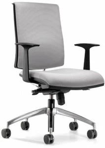 Ares Line Вращающееся офисное кресло из ткани на колесиках Zero7 family