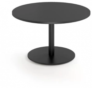 Viccarbe Низкий круглый журнальный столик из ламината Stan