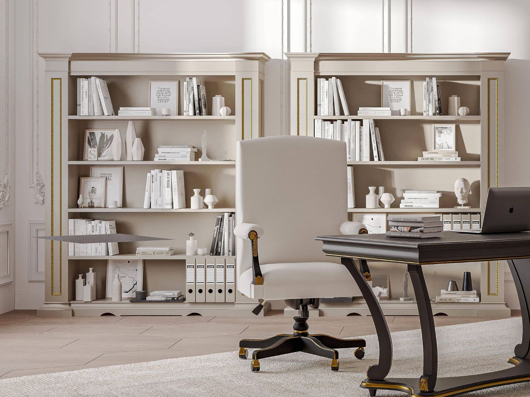 Деревянный модульный книжный шкаф GUERRA VANNI Studio Privè ARCH-00053074