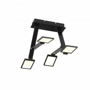 Потолочная светодиодная люстра ST Luce Teocoli SL841.402.04 ST LUCE ДИЗАЙНЕРСКИЕ, TEOCOLI 279278 Черный