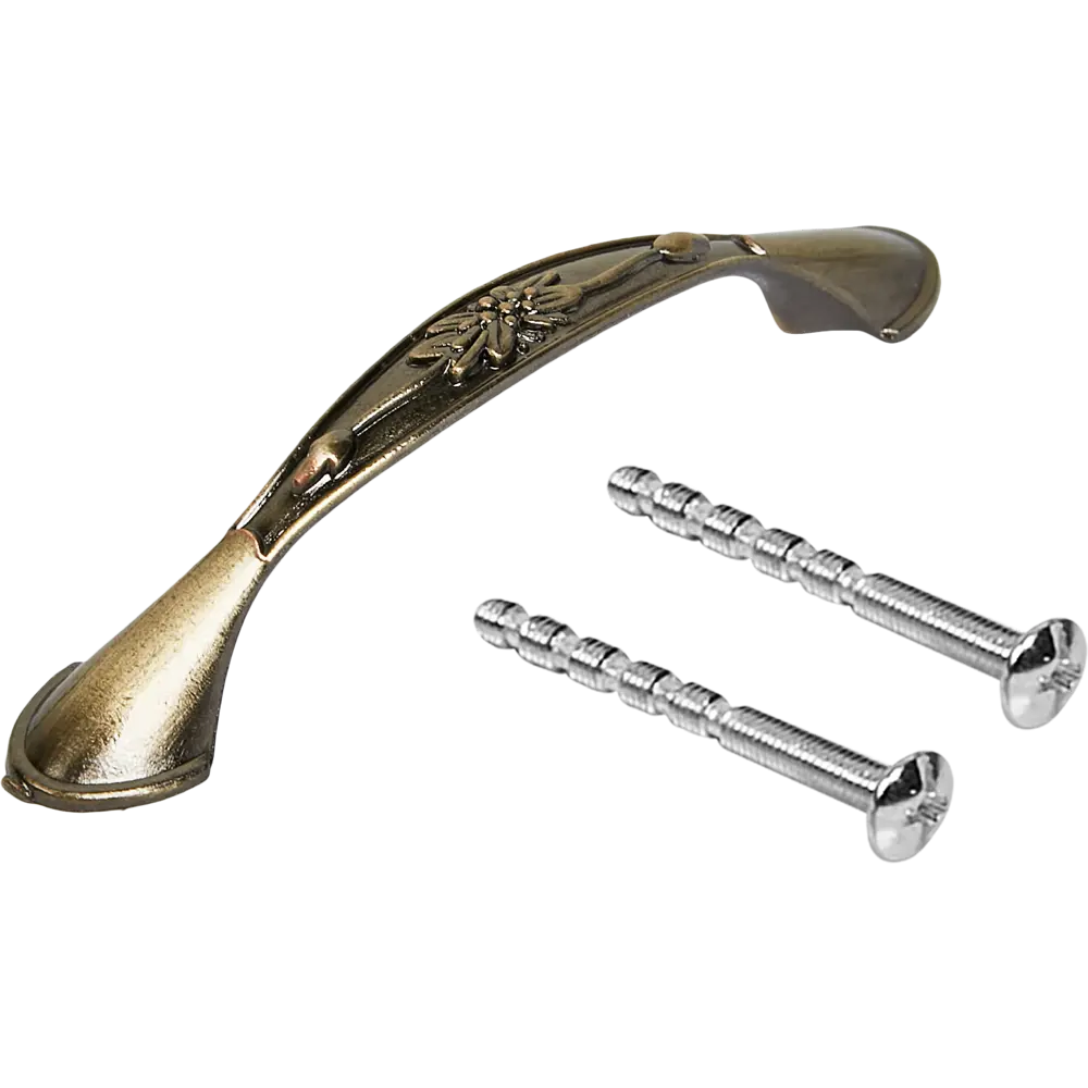 86924105 Ручка-скоба мебельная 6802 96 мм цвет античная бронза STLM-1011166 EDSON  - Вид №3