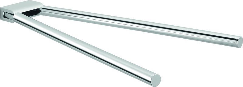 A223(13) Gedy G-Canarie, полотенцедержатель двойной поворотный, цвет хром 