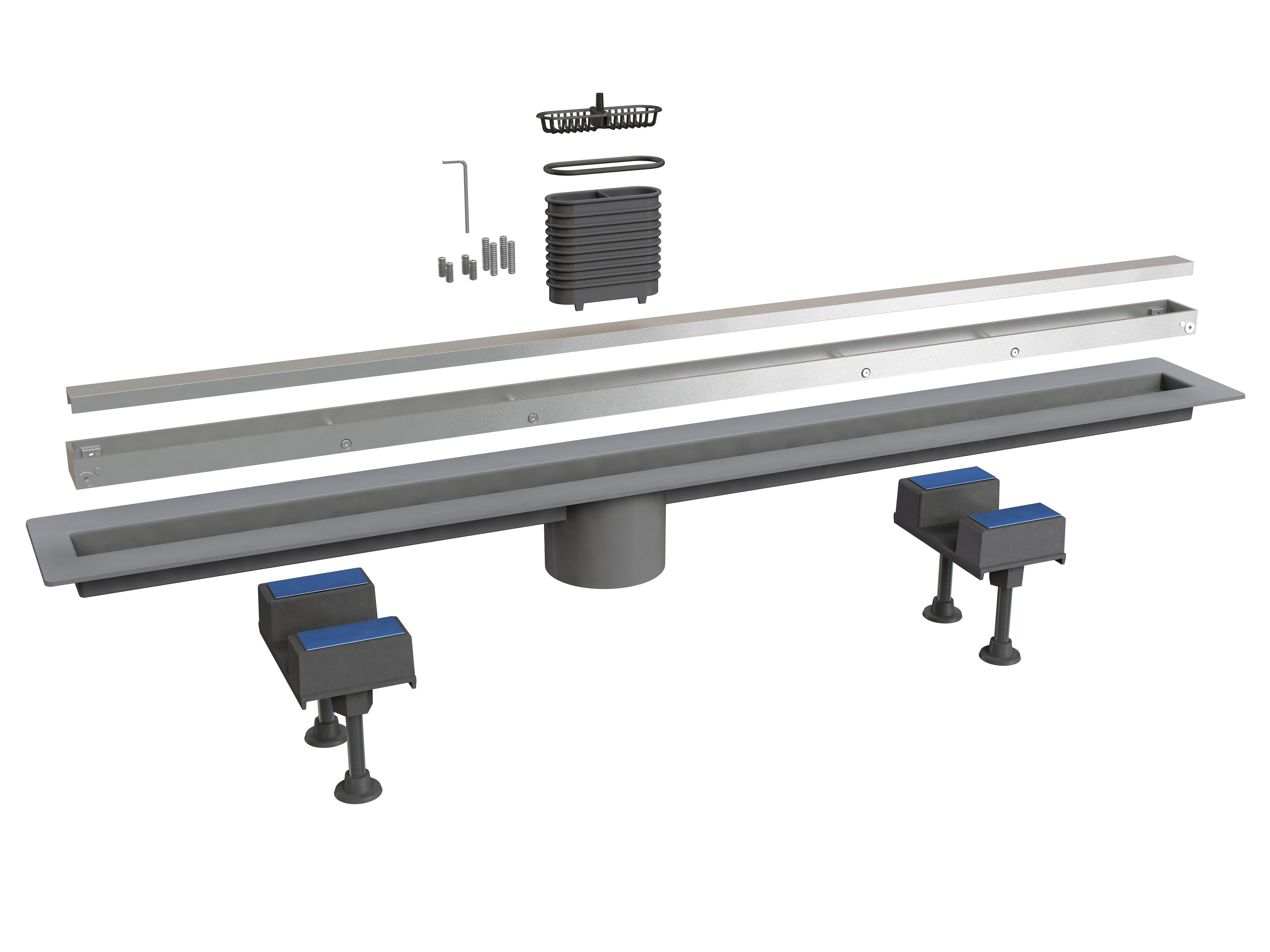 Алюминиевый слив для душа Bonomini Canalissima ARCH-00026961 - Вид №1