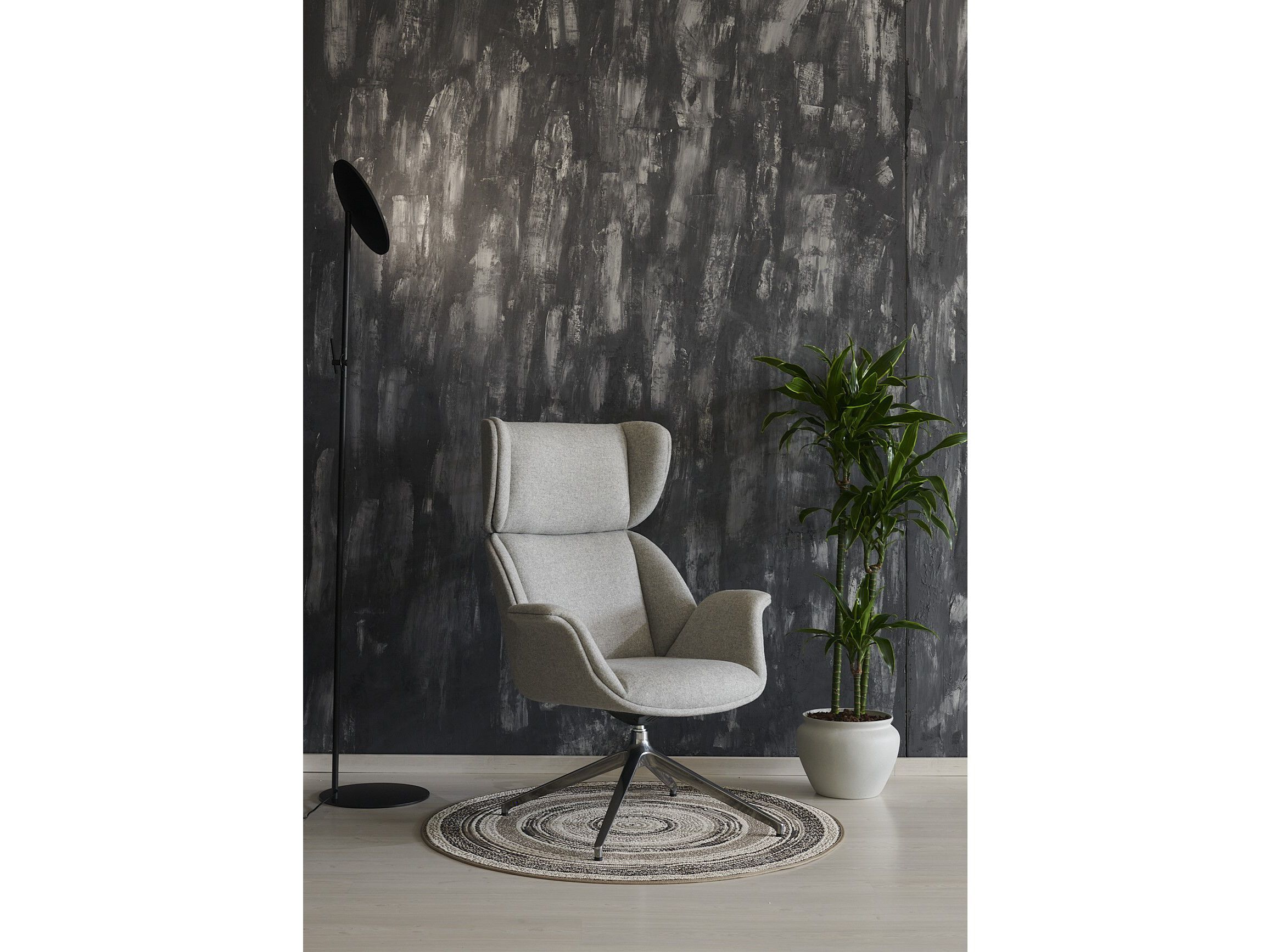 4-спицевое вращающееся офисное кресло с высокой спинкой AP Factor Ричмонд ARCH-00093091 - Вид №3