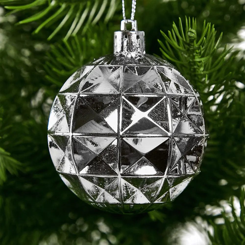 87036350 Набор новогодних шаров Christmas ø8 см цвет синий 50 шт. STLM-1322347 Santreyd  - Вид №18