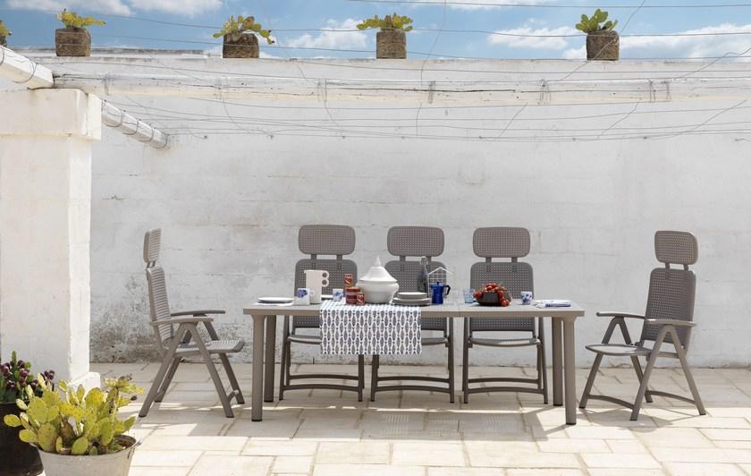 Nardi Прямоугольный раздвижной стол в современном стиле с регулируемой высотой Libeccio/levante sun-id-1455356 - Вид №2