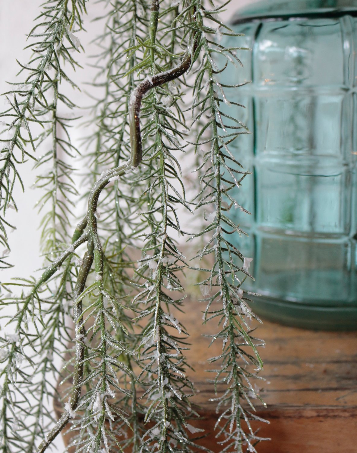 1191 819 a3 Вешалка из искусственной пихты, матовая, 120 см, матово-зеленая H-andreas 