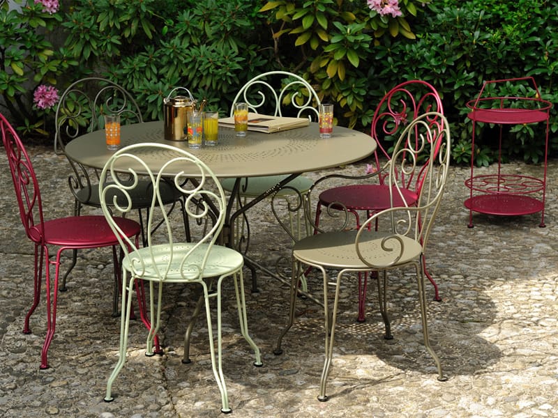 Алюминиевый круглый садовый столик Fermob ARCH-00051466 - Вид №6