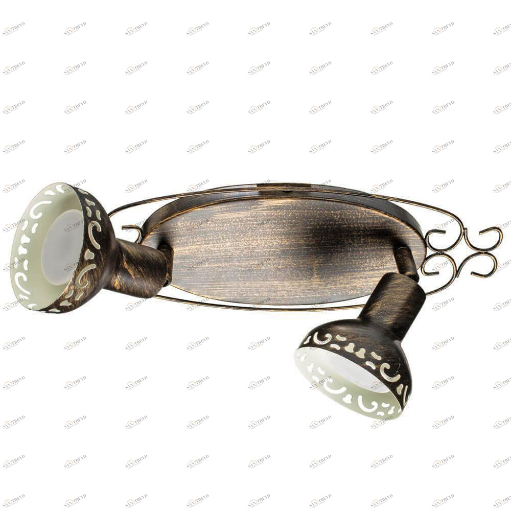 Спот настенный галогеновый на 2 лампы коричневый Focus A5219AP-2BR ARTE LAMP FOCUS BROWN 00-3926228 Коричневый 