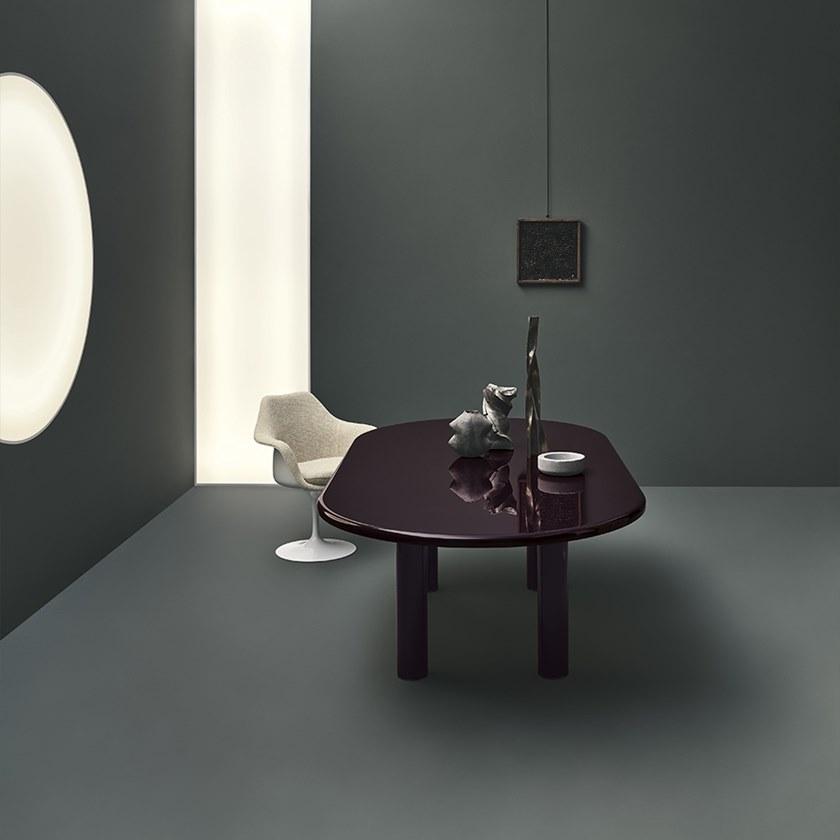 KNOLL Овальный стол из эмалированной стали Smalto sun-id-1465364 - Вид №3