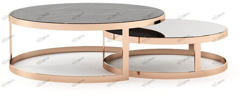 Laskasas Круглый журнальный столик sun-id-1412463