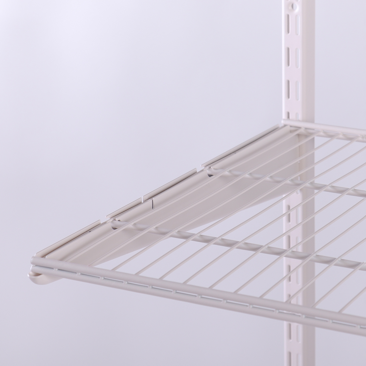 Сеточная полка , 1206х406х15 мм, магнолия LJPS0556 Public Steel Россия  - Вид №2