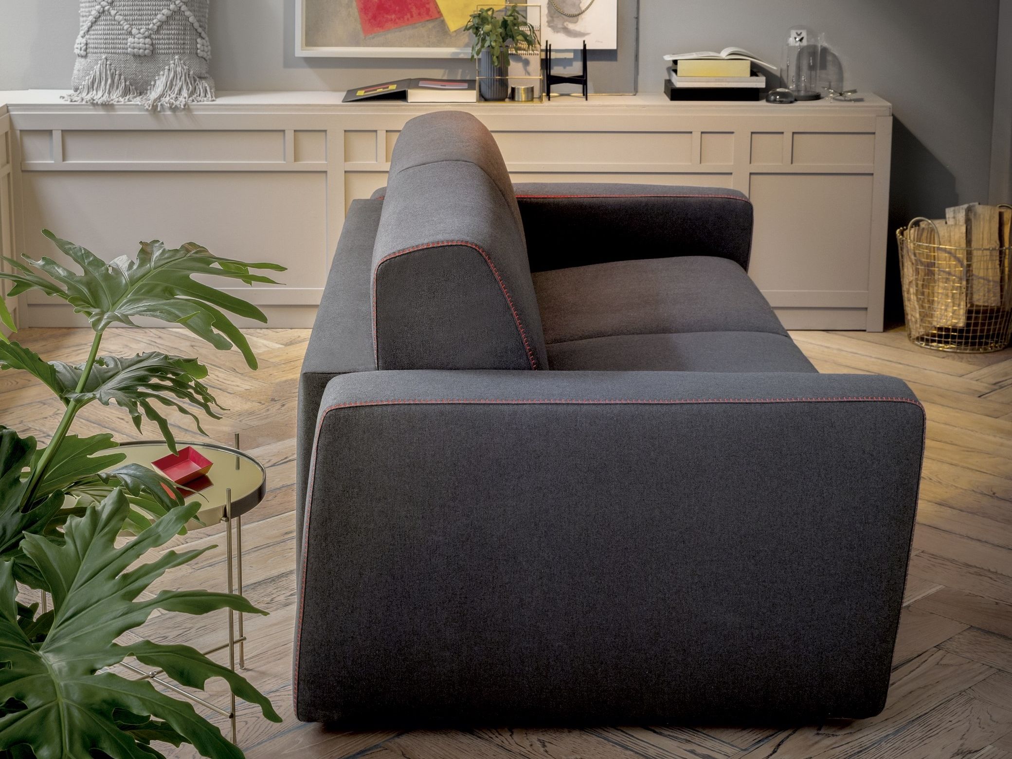 Двуспальный диван-кровать из ткани Felis Day &amp ARCH-00036494 - Вид №5