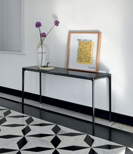 Sovet italia Прямоугольная стеклянная консоль Slim sun-id-1447488 - Вид №10