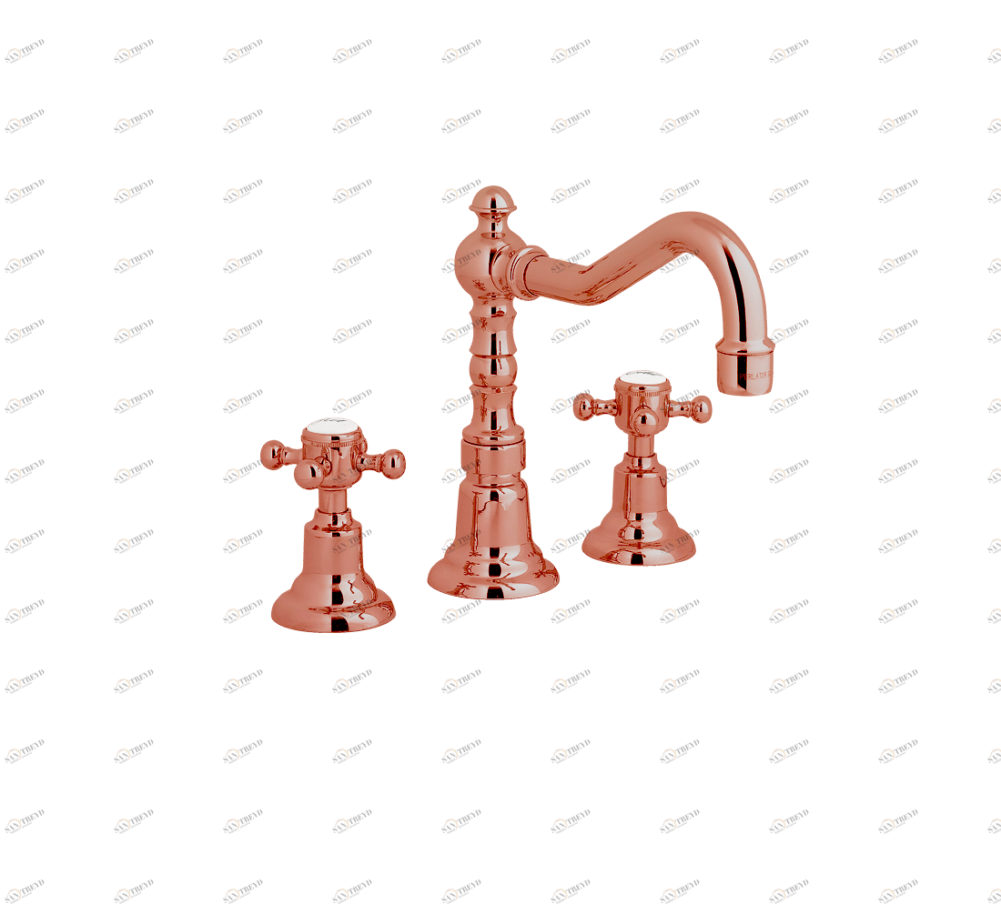 Gentry Home Центр смесителя для раковины до центра два отверстия под смеситель мм Antique Медь GH101566