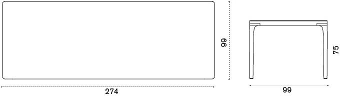 Ethimo Прямоугольный садовый стол из тика Play Pltrm1_tt - Вид №5