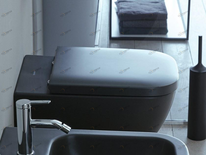 Подвесной унитаз настенный Белый Duravit Happy D.2 Plus Германия sun-id-1479824