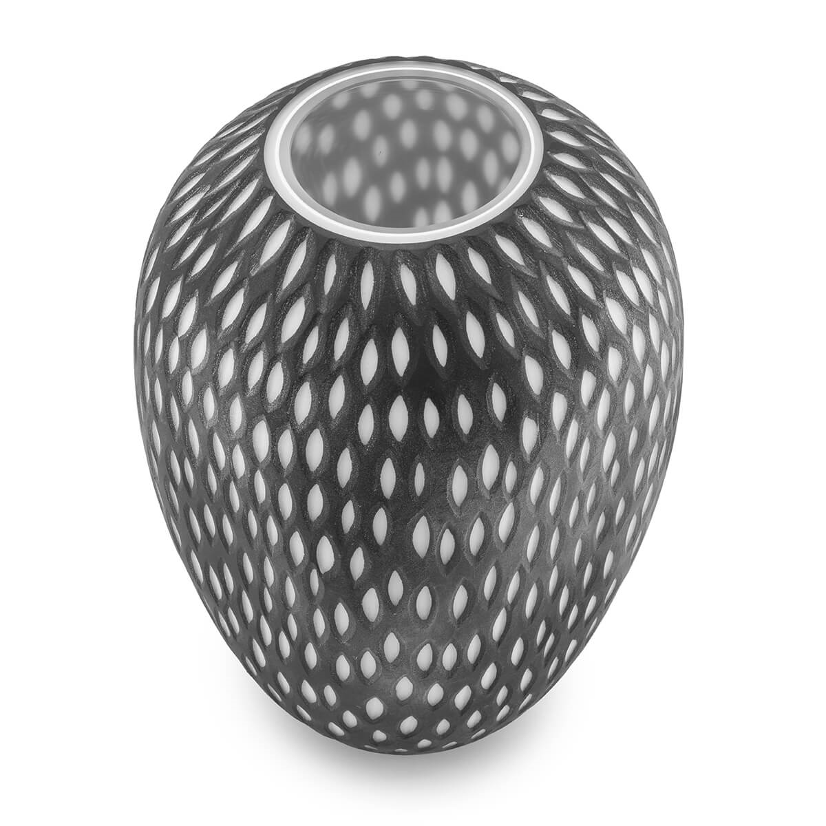 201026-BW ABHIKA ВАЗА POIS BLACK/WHITE  - Вид №1