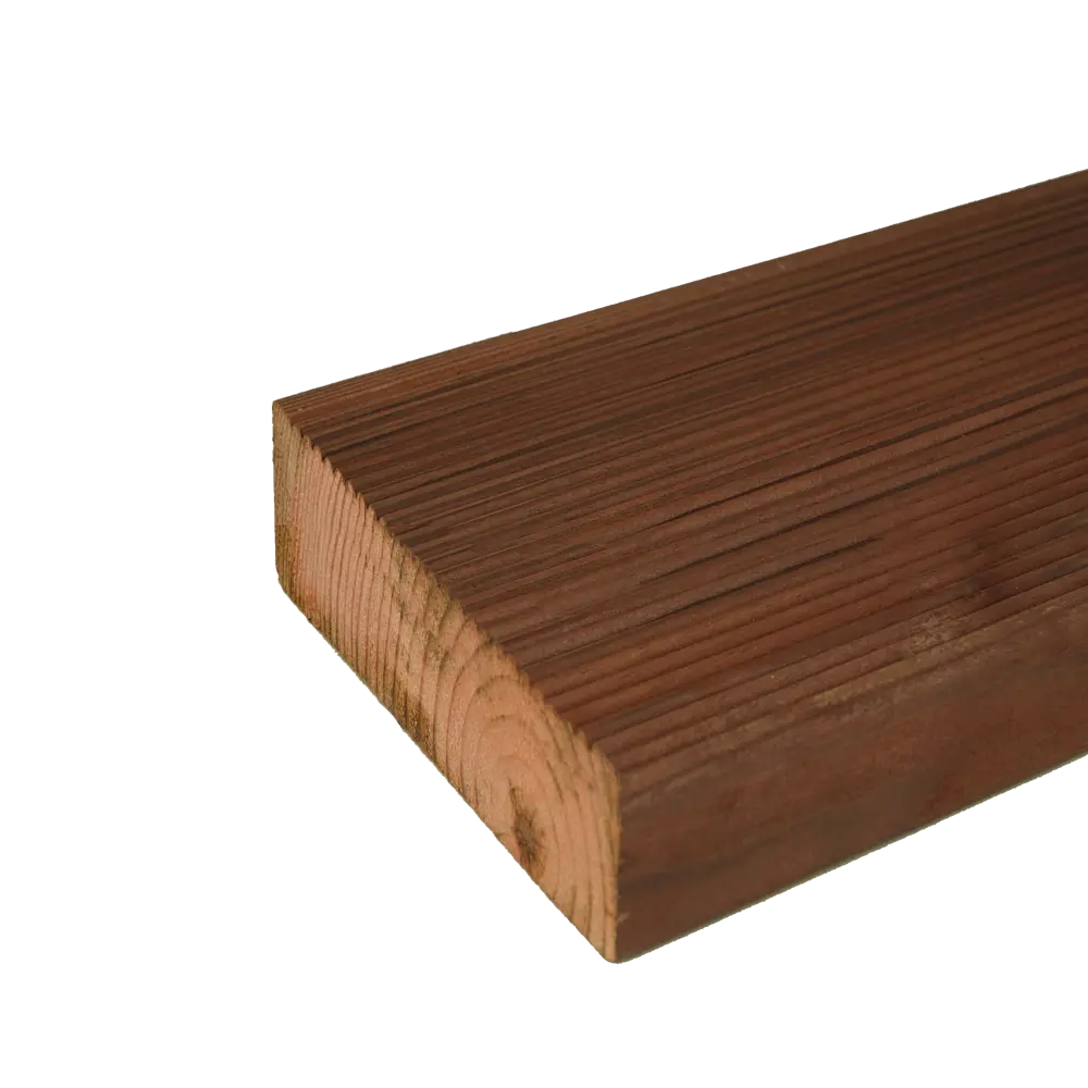 Террасная доска РУСШПАЛА с двусторонней поверхностью 32×90×2000 мм 84180734 STLM-0046987