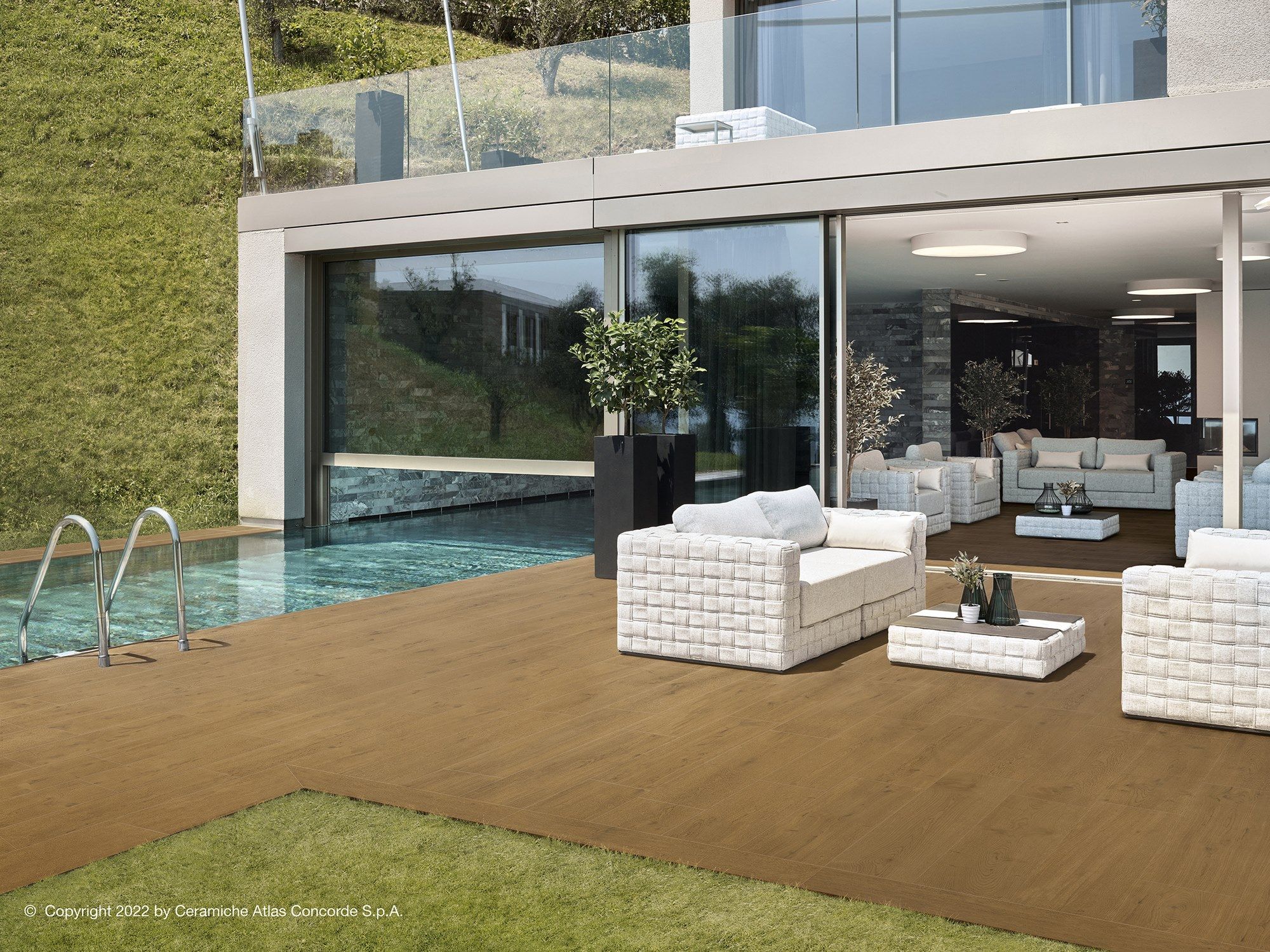 Напольное покрытие из керамогранита под дерево Atlas Concorde Entice ARCH-00100296 - Вид №4