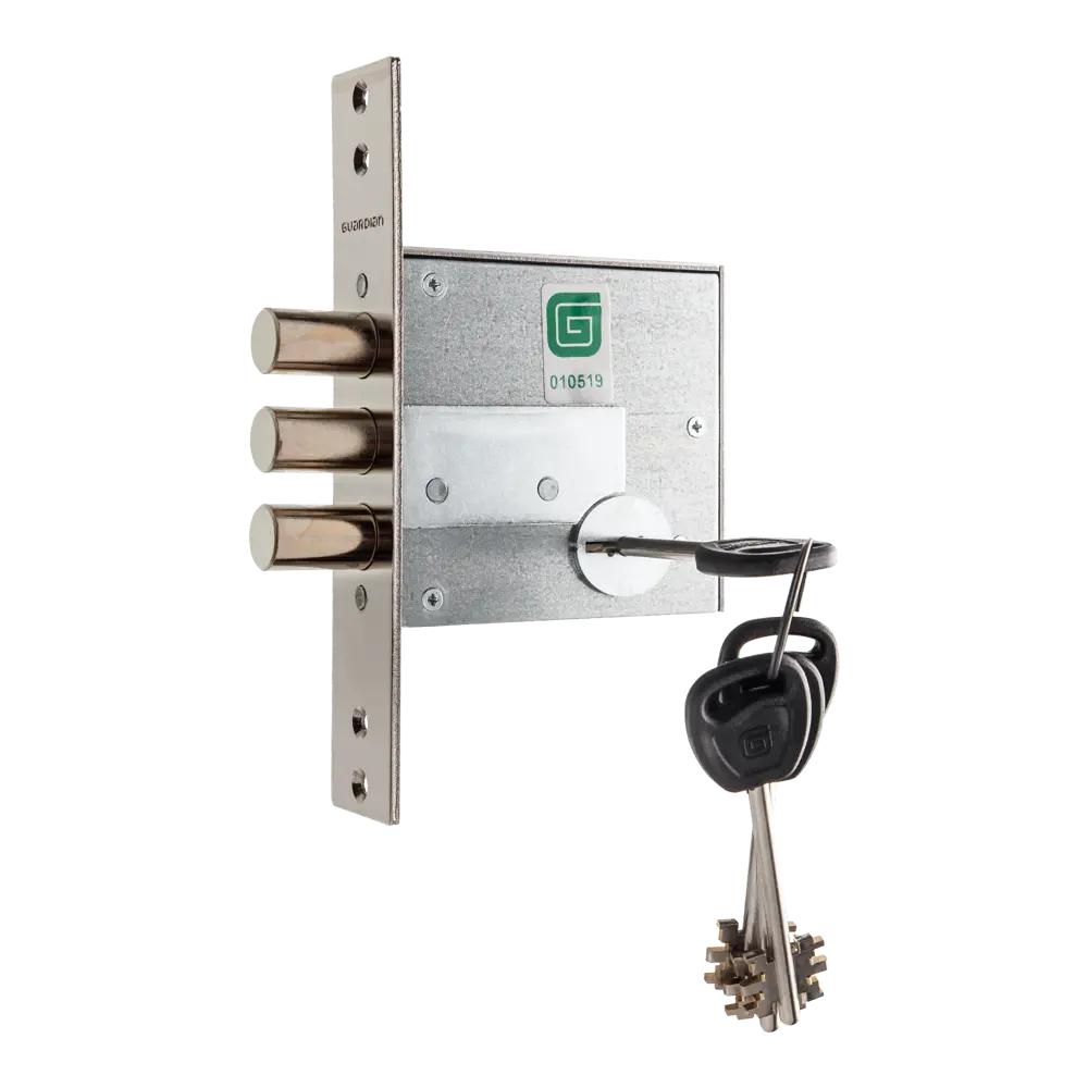 Врезной сувальдный замок ГАРДИАН-5001 с усиленной защитой 82391212 STLM-0026244