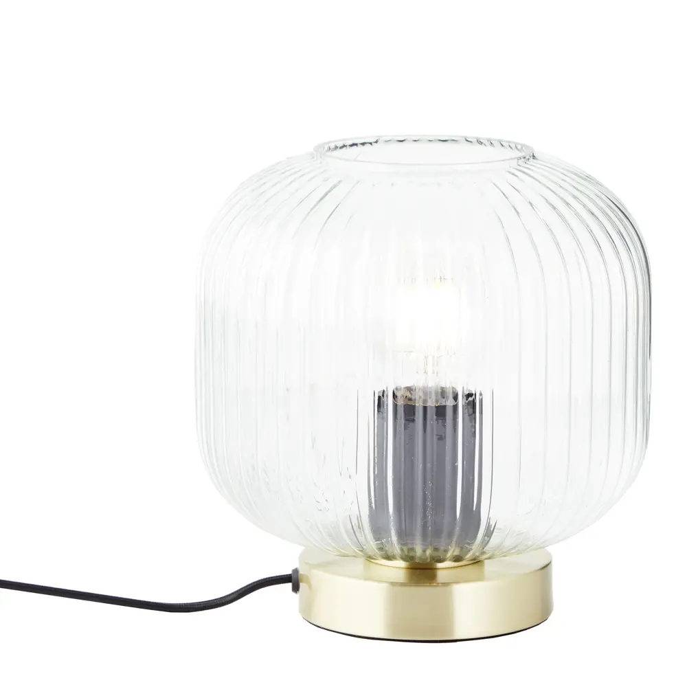 Настольная лампа Inspire «Dipsy» MAX60WH21 цвет прозрачный 87551807 STLM-2202397  - Вид №4